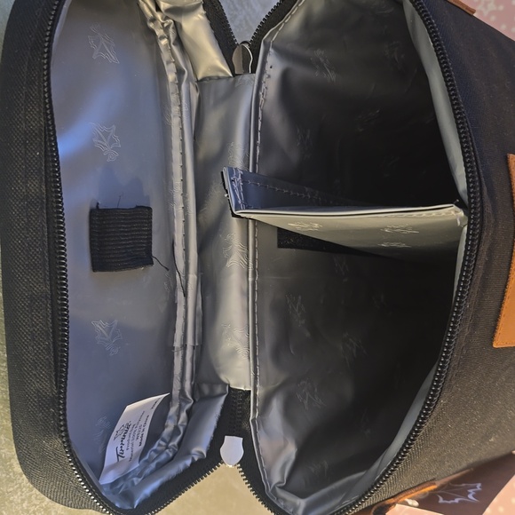 Tirrinia 2 Bottle Insulated Wine  Tote Padded Cooler Bag Black New - Picture 5 of 7